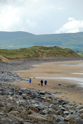 Beach Walkers, Sligo, Ireland